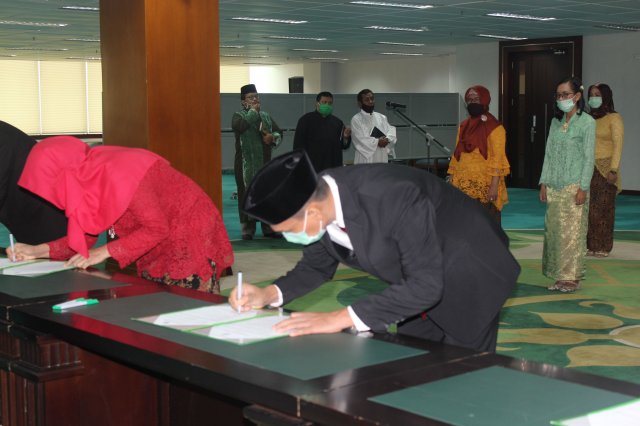 Pelantikan Pejabat Eselon IV 02-07-2020